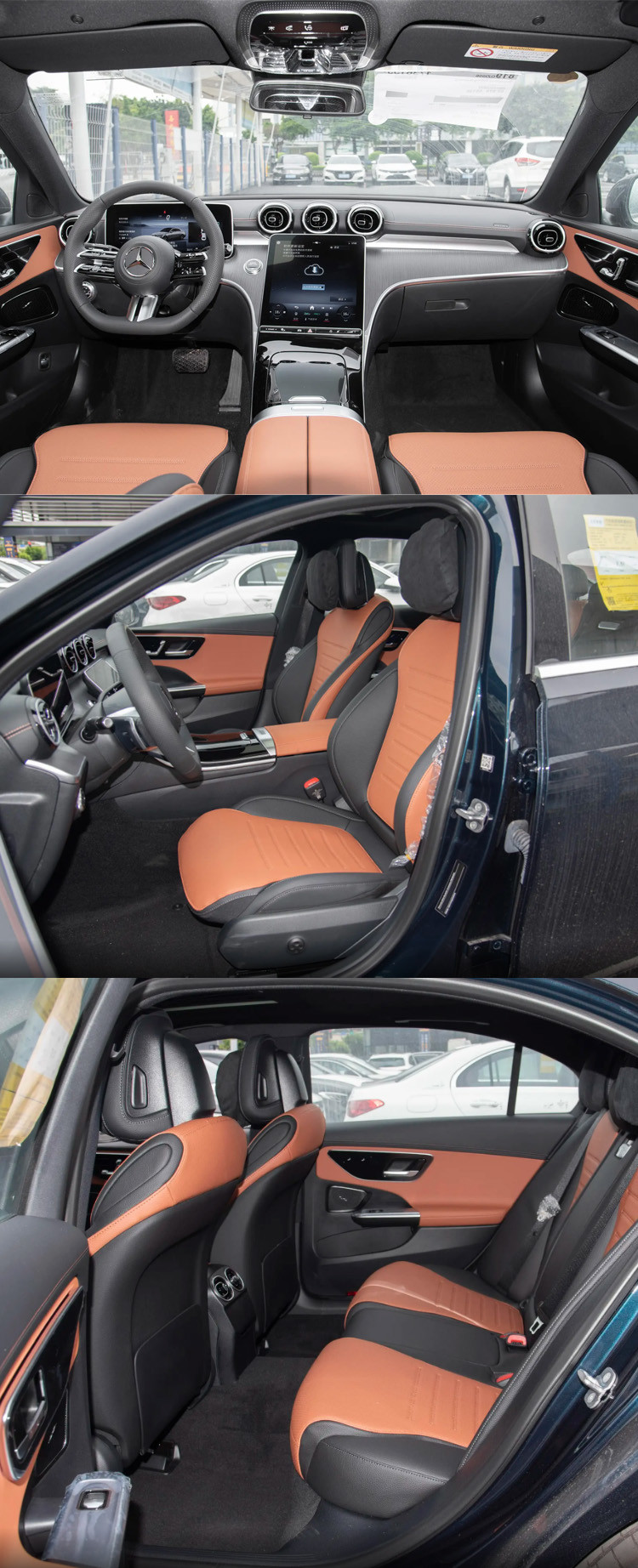 Mercedes Benz C-Class Used Cars with No Sunroof and Electric Steering System SUV