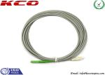 Rodent-resistant E2000 to SC simplex armored fiber optic patch cables armoured