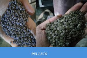 Wholesale Pellets Making Plastic Recycling Granulator Machine 100kw - 260kw Power from china suppliers