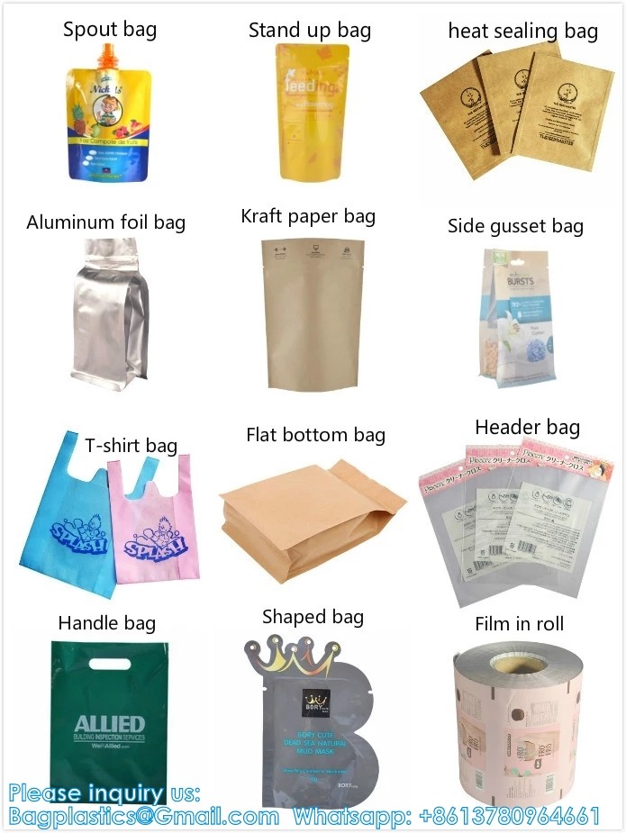 Pharmacy Bag, Prescription Bag 8" x 5" x 17”Pharmacy Paper Bag Medicine Container, Medication Pack