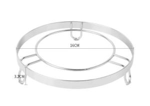 Wholesale Polished Stainless Steel Steamer Rack For Heat Insulated D160×H32mm from china suppliers