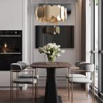 Smart Kitchen Fitted Kitchen Integrated Flat Pack Lacquer Kitchen Cabinets