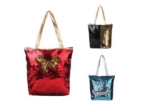 Wholesale Fashion magic shifting color unilateral sequins ladies shoulder bag shopping bag from china suppliers