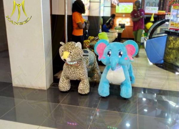 Hansel electric children car carnival games shopping mall motorized stuffed