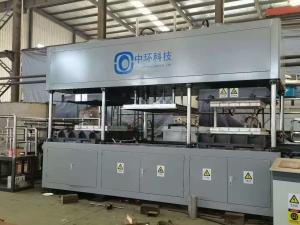 Wholesale Food Grade Molded Pulp Equipment , Biodegradable Plate Making Machine 220V from china suppliers