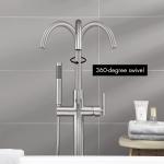 OEM ODM duschkopf freestanding bathtub faucet stainless steel water tap shower