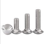 Stainless Steel A2-70 A2-80 A4-70 A4-80 Round Head Carriage Bolts DIN603
