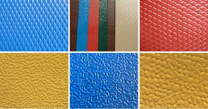 Frequently Used Embossed Surface Color Coated Aluminum Coil