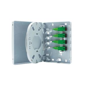 Wholesale Indoor Fiber Optic Termination Box , 4 Cores Fiber Access Terminal Box from china suppliers