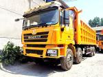 Shacman CNG Dump Truck 6X4 8X4 Tipper Truck Left Steering Euro 3 12 Gears