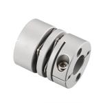 Sleeve Metal Shaft Coupling Diaphragm Double Clamping Short