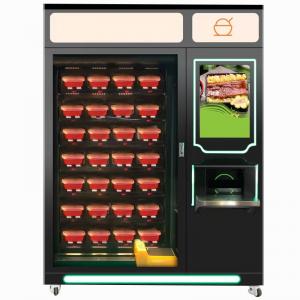 Wholesale Automatic Fast Food Breakfast Meal Lunch Box Hot Food Vending Machine For Office from china suppliers