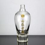 Glass Sealing Type CROWN CAP 500ml 750ml Ginseng Liquor Bottle From Medicated