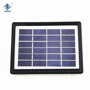 Wholesale 1.1W Portable Solar Power System Charger ZW-1.1W-6V Mini Poly Glass Photovoltaic Solar Panel 6V from china suppliers