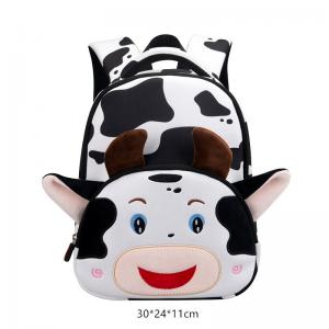 China Cow Waterproof Kids Backpack Cartoon 3D Animal Kindergarten Girls Fashion Schoolbags on sale