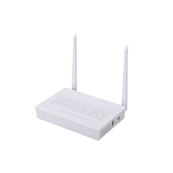 Dual Channel Epon Optical Network Unit ONU Moderm 4GE + 2POTS + 2.4G AND 5G WIFI