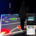 5000lm Mobile Interactive Floor Projector 1920*1200 For Business Street