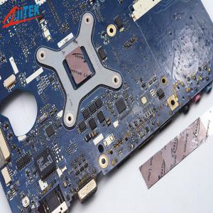 Buy cheap Garnet Telecommunication Hardware Naturally Tacky 6.2 W Silicon Thermal Pad 0.25 from wholesalers