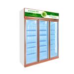Commercial Upright Beverage Drink Beer Chiller With Fan Cooling Technology