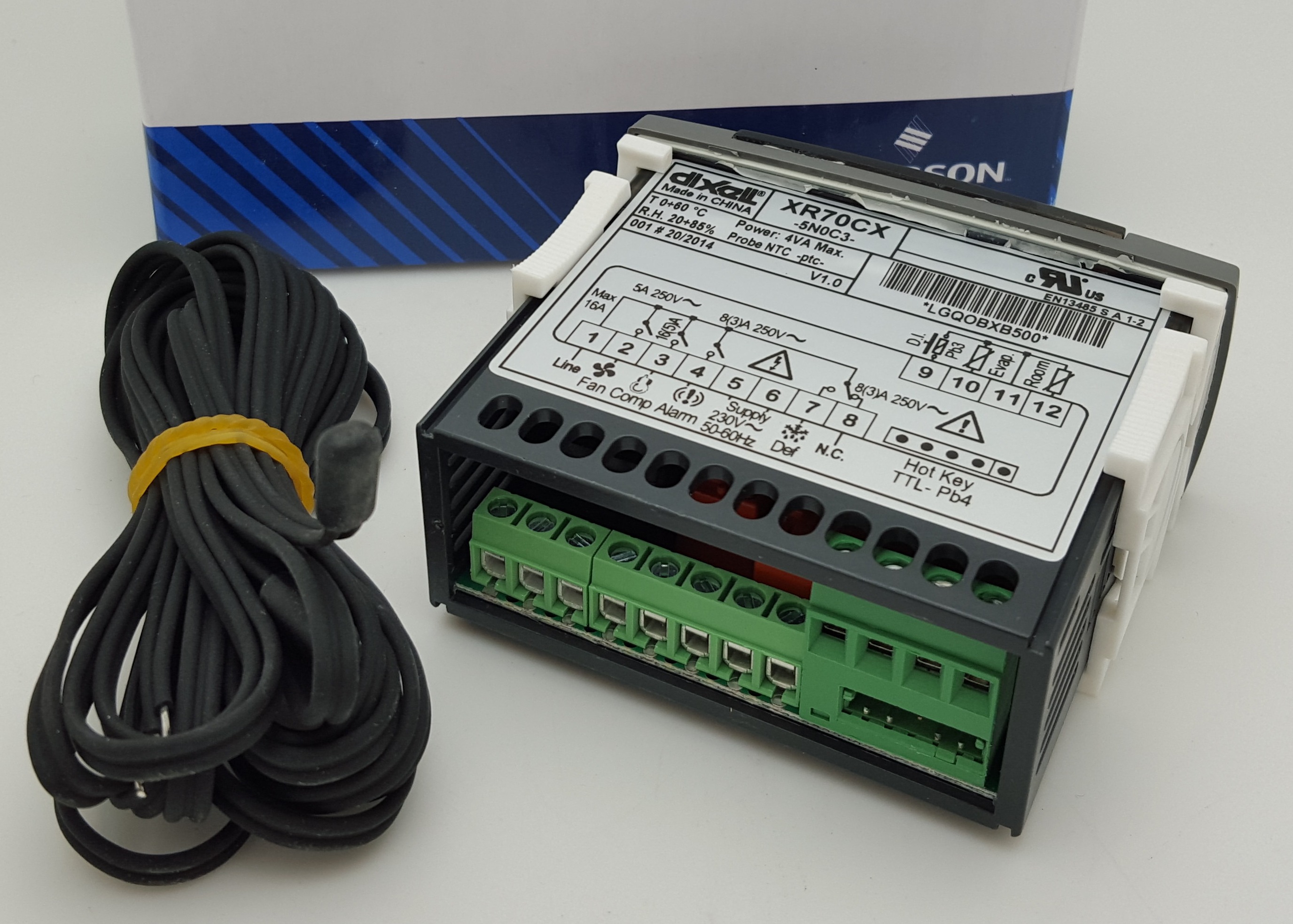 NTC PTC Probe Dixell Digital Temperature Controller XR70CX-5N0C3 With Fan Management