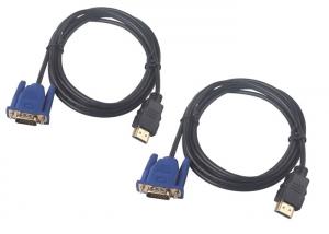 Wholesale 15 Core HDMI To VGA 1800mm Converter Adapter Cable from china suppliers