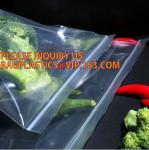 pouch inequilateral double track press lock watertight zipper, food storage