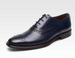 Lace Up Men Brogue Shoes Low Luxury Heel Dress Shoes With 37 - 48 Size