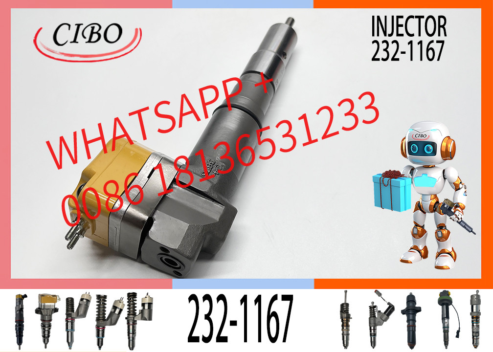 Diesel Fuel Injector 20R-4148 232-1171 174-7527 20R-0760 173-9272 232-1173 10R-1265 232-1167 For 3412 3412E Engine