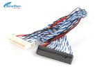 Scanner Computer LVDS Cable 30 Pin , PVC Jacket 7.0 Mm LVDS Display Cable