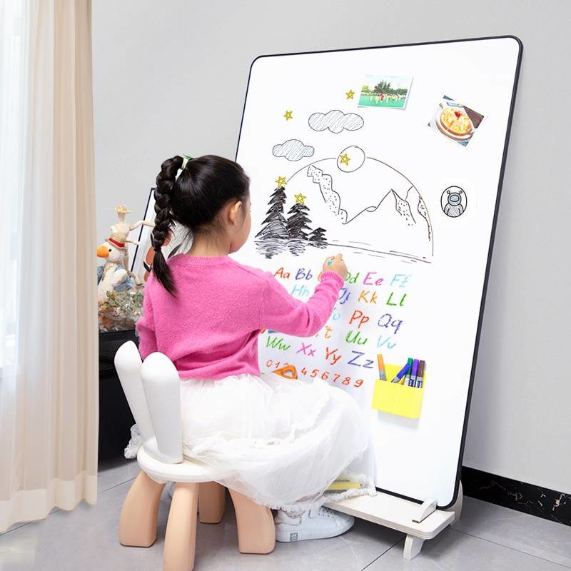 OEM 127x90cm Dry Erase Lapboard Reusable Magnetic Drawing Board For Kids