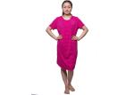 Breathable Ladies Summer Stripped Pajamas Viscose / Elasthan Short Sleeveless
