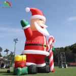 20ft 26ft 33ft Christmas Outdoor Decoration Giant Inflatable Santa Claus For