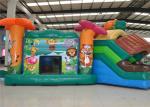 Jungle Forest Animals Toddler Inflatable Bounce House 3D Eye Catching Design