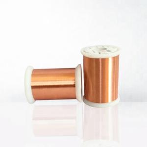 Wholesale 0.012mm - 0.8mm Good Solderability Ultra Fine Enameled Copper Wire Magnet Wire For Ignition Coils from china suppliers