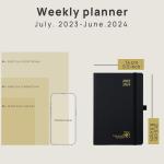 2024 Daily Monthly Planner For Professionals And Students For 365 Days