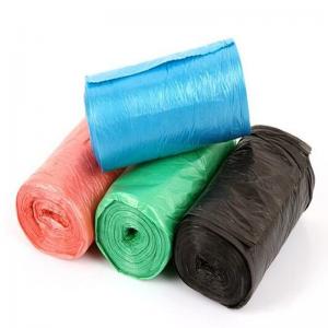 China Eco - Friendly Full Biodegradable Garbage Bags , Custom Compostable Bin Bags on sale