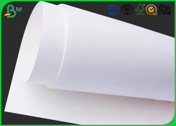 Natural / Super White Food Package Material White Kraft Paper Sheets For