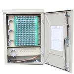 144 Core Outdoor Fiber Optic Distribution Cabinet FTTH Waterproof SMC Material