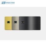 Wisecard WCT Smart Credit Card Metallic NFC Cards For Digital Signature