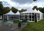 Water Proof, UV Resistance, Fire Retardant High Peak Marquee Pagoda Tent For