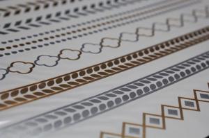 Wholesale Gold Metallic Temporary tattoo from china suppliers