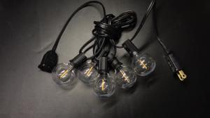 Wholesale 25FT Glass Bulbs LED Outdoor String Lights Retro Edison Filament Lamp Street Garden Patio Garland Holiday Lighting Decoration from china suppliers
