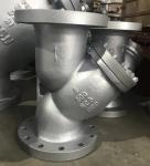 ANSI 150LB Carbon or Stainless Steel Flanged Y Strainer Customized DI Body