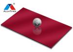 Mirror Finish Aluminum Composite Panel For Residence / Villa / Office Building