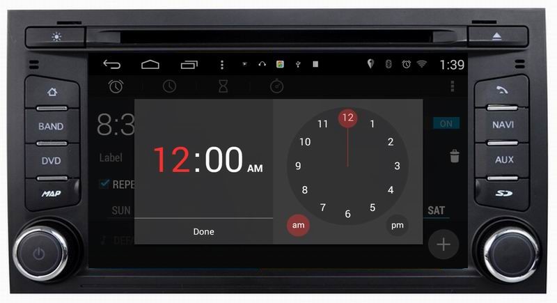 ouchuangbo 7 inch car gps sat nav s160 for Seat leon 2013 with iPod bluetooth HD 1024*600 android 4.4 system