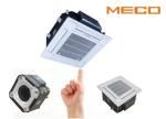 1000CFM 4-way ceiling suspended fan coil units cassette type ，chilled water fan