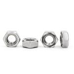 High Strength A2 Stainless Steel Hex Weld Nut Nickel Plated Finish for