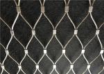 Diamond Flexible Architectural Cable Mesh Animal Enclosures Good Performance