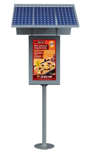 Urhealth 43 inch solar powered LCD advertising media player digital signage