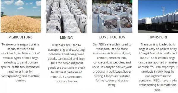PP woven big bag/bulk bag/jumbo bag 1000kg,china factory woven polypropylene sand use pp woven big bag 1000kg, BAGEASE